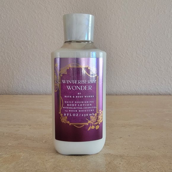 Bath & Body Works Other - Bath & Body Works Winterberry Wonder Daily Nourishing Body Lotion 8FL oz NEW